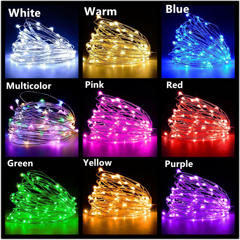 Tinsel Garland Decoration - 10M 5M 3M 2M Bakır Tel