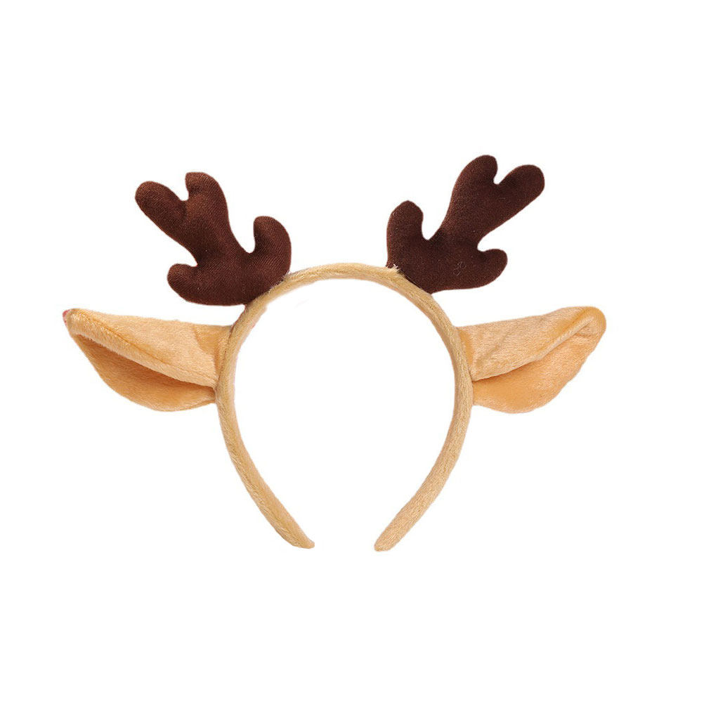 Reindeer Antlers Headband - Noel Geyiği Boynuzu Şapka, Noel Partisi,