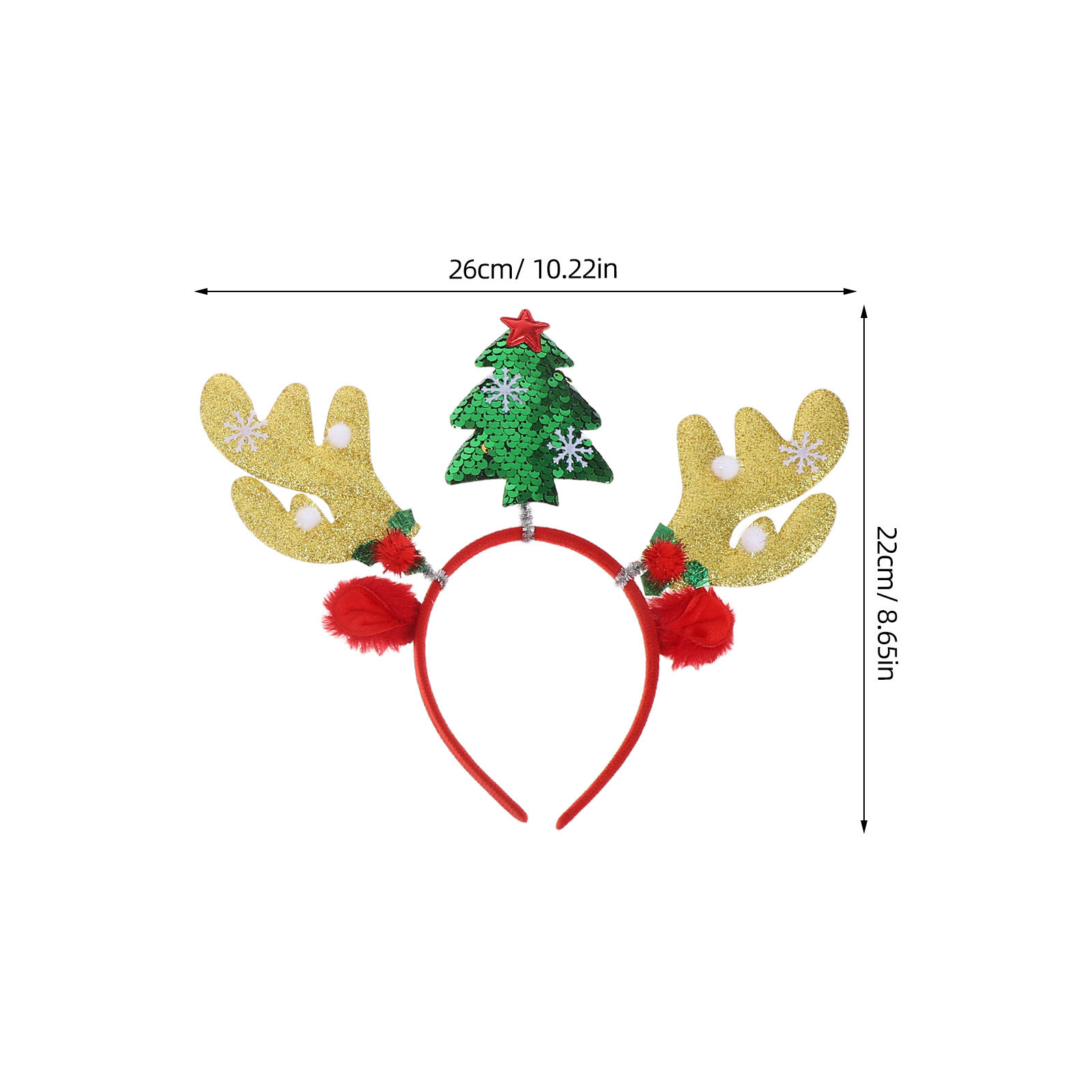 2 Adet Noel Temalı Geyik Boynu - Reindeer Antlers Headband incelemesi ve fiyatı