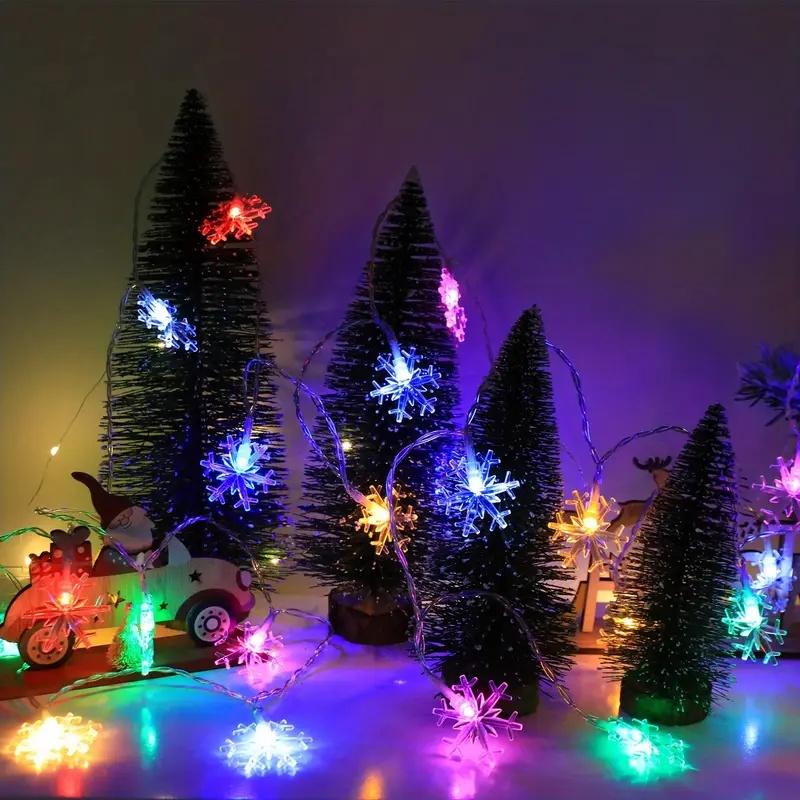 LED Kar Tanesi Dize Işıklar, O - Led Fairy String Lights incelemesi ve fiyatı