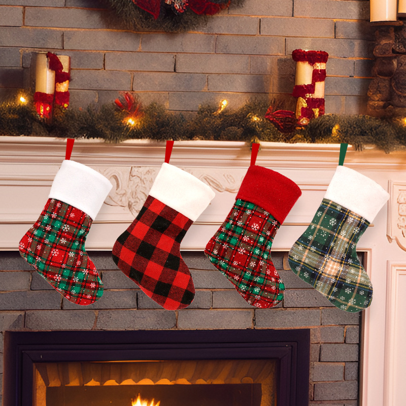 10 adet Noel Çorabı Hediye Tor - Christmas Stocking Hanging incelemesi ve fiyatı