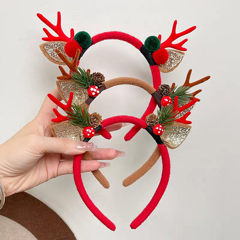 Noel Temalı Saç Bandı, Peluş G - Reindeer Antlers Headband incelemesi ve fiyatı