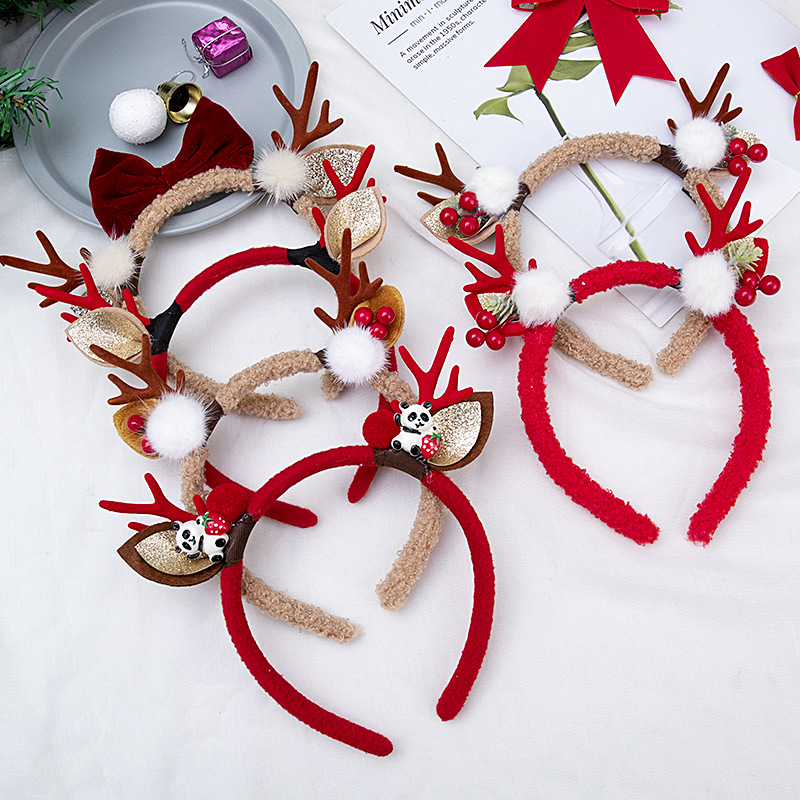 Noel Temalı Saç Bandı, Peluş G - Reindeer Antlers Headband incelemesi ve fiyatı