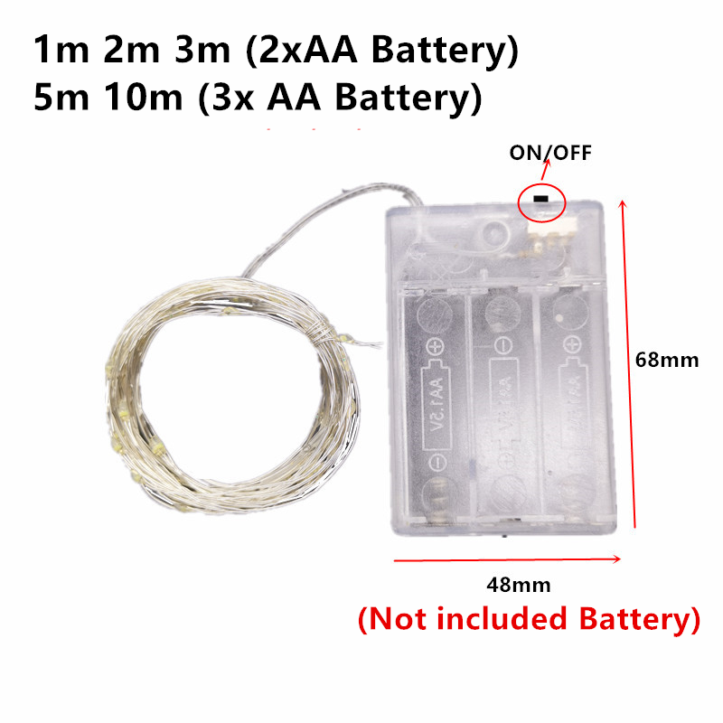 10M 5M 3M 2M Bakır Tel LED Işı - Tinsel Garland Decoration incelemesi ve fiyatı