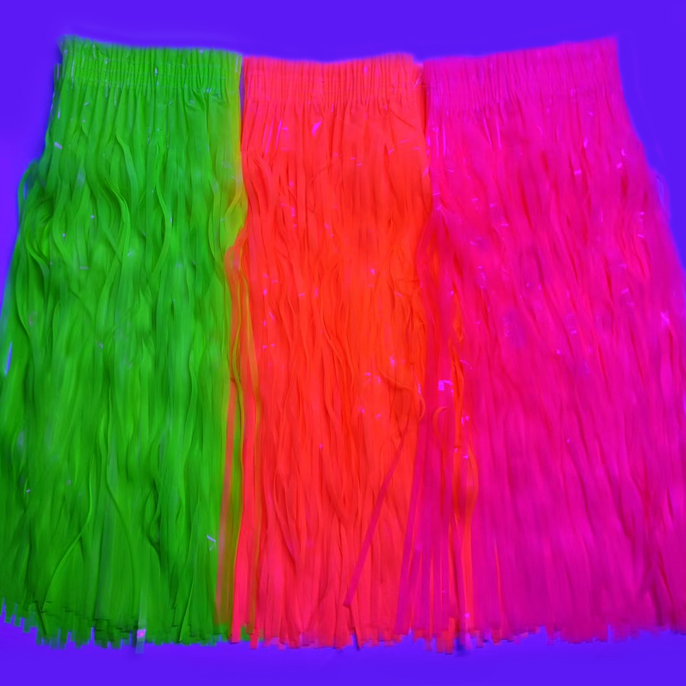 Neon Floresan Simli Etek, 50cm - Tinsel Garland Decoration incelemesi ve fiyatı
