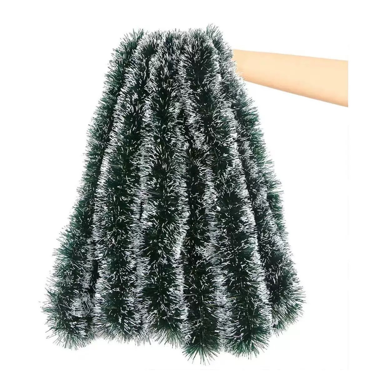 6/14M Noel Simli Çelenk, Asılı - Tinsel Garland Decoration incelemesi ve fiyatı