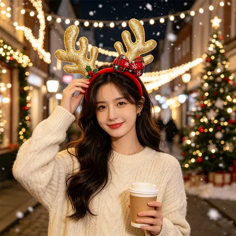 1-5 adet Ren Geyiği Boynuzu Şe - Reindeer Antlers Headband incelemesi ve fiyatı